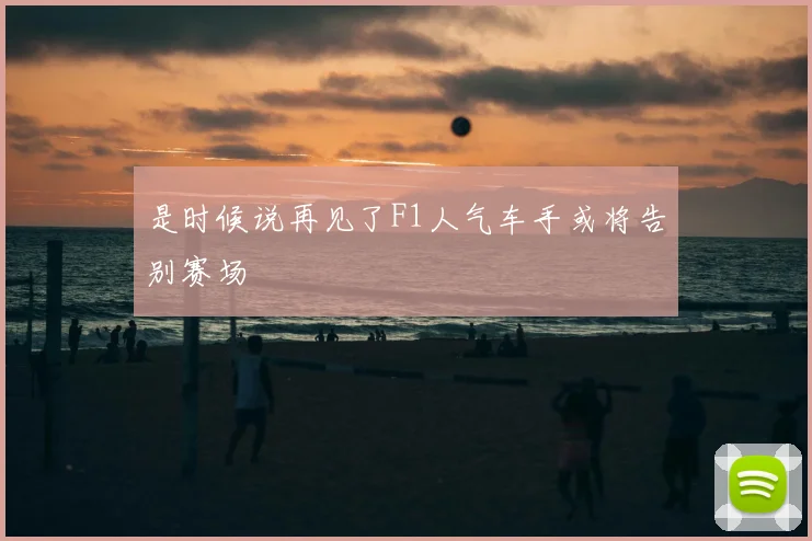 是时候说再见了F1人气车手或将告别赛场